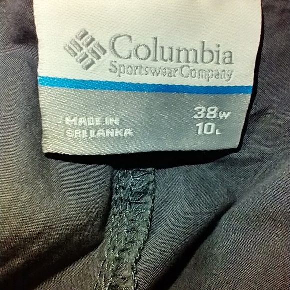 Columbia Sportswear Blue 100% Cotton Cargo Shorts Men's sz 38x10. - Picture 4 of 5